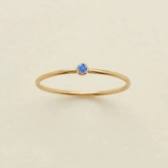 Dainty Birthstone Ring