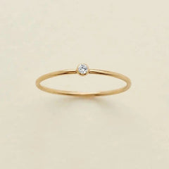 Dainty Birthstone Ring