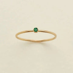 Dainty Birthstone Ring
