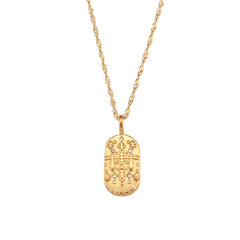Dainty Zodiac Tarot Inspired Necklace