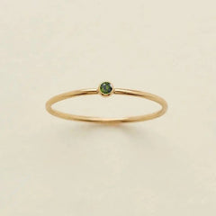 Dainty Birthstone Ring