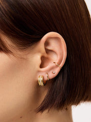 Hoop Earrings - Asher Medium