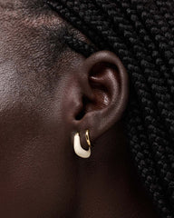 Chunky Gold Hoop Earrings - Colene