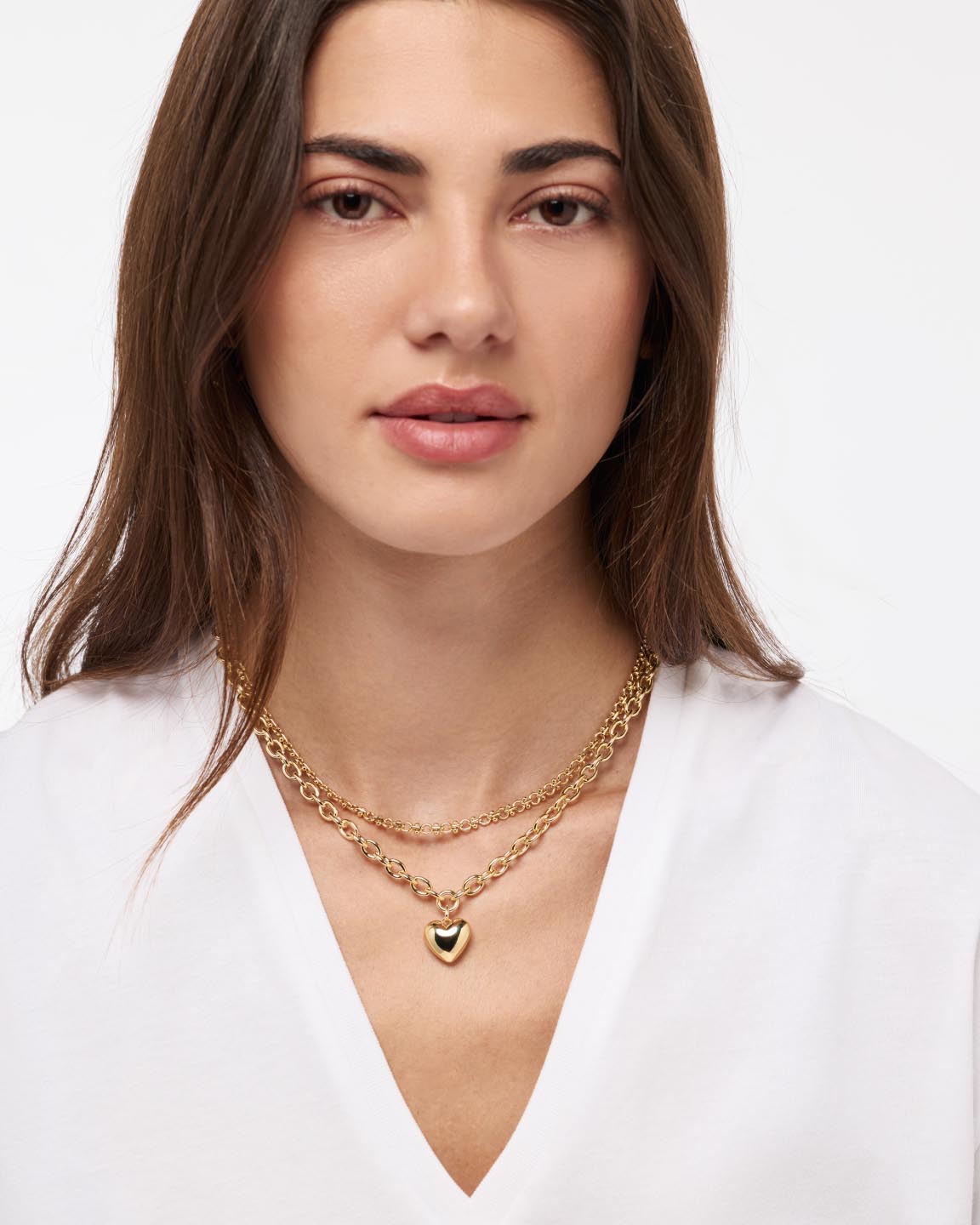 14K Gold Plated Love Lev Heritage Statement Pendant Necklaces For Women Ana Luisa Lev Bold