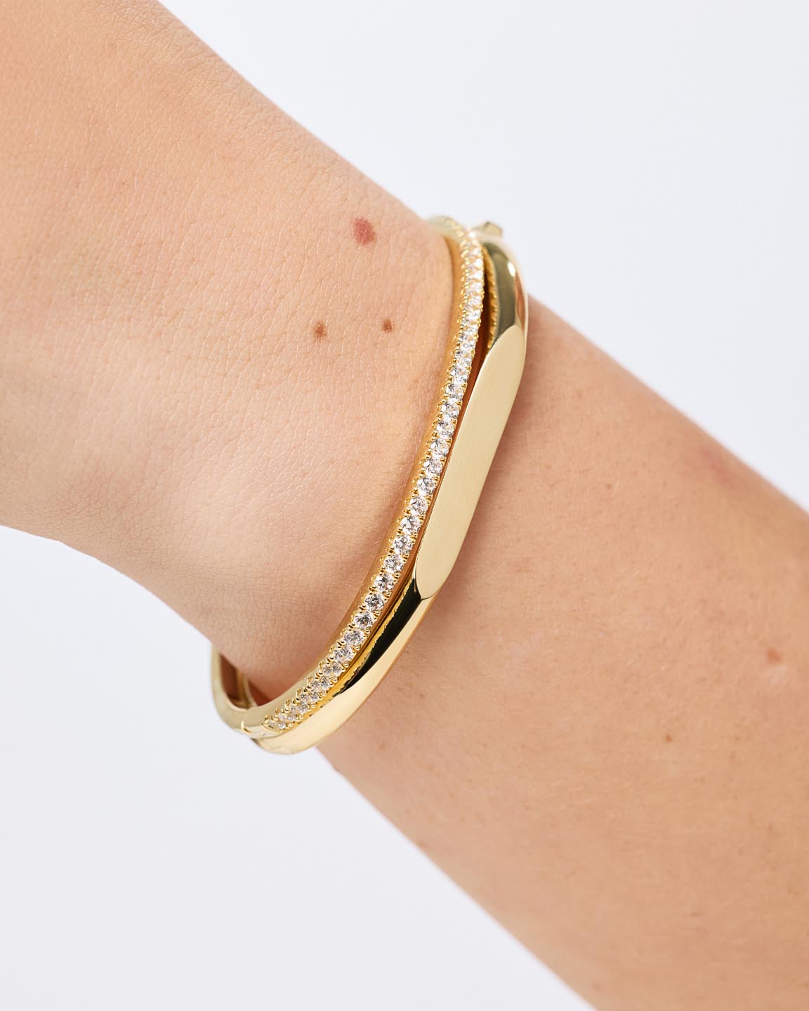 Gold Bangle Bracelet - Eve Bangle