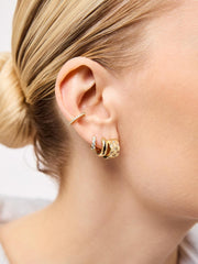 Ana Luisa Giulia Hoop Earrings