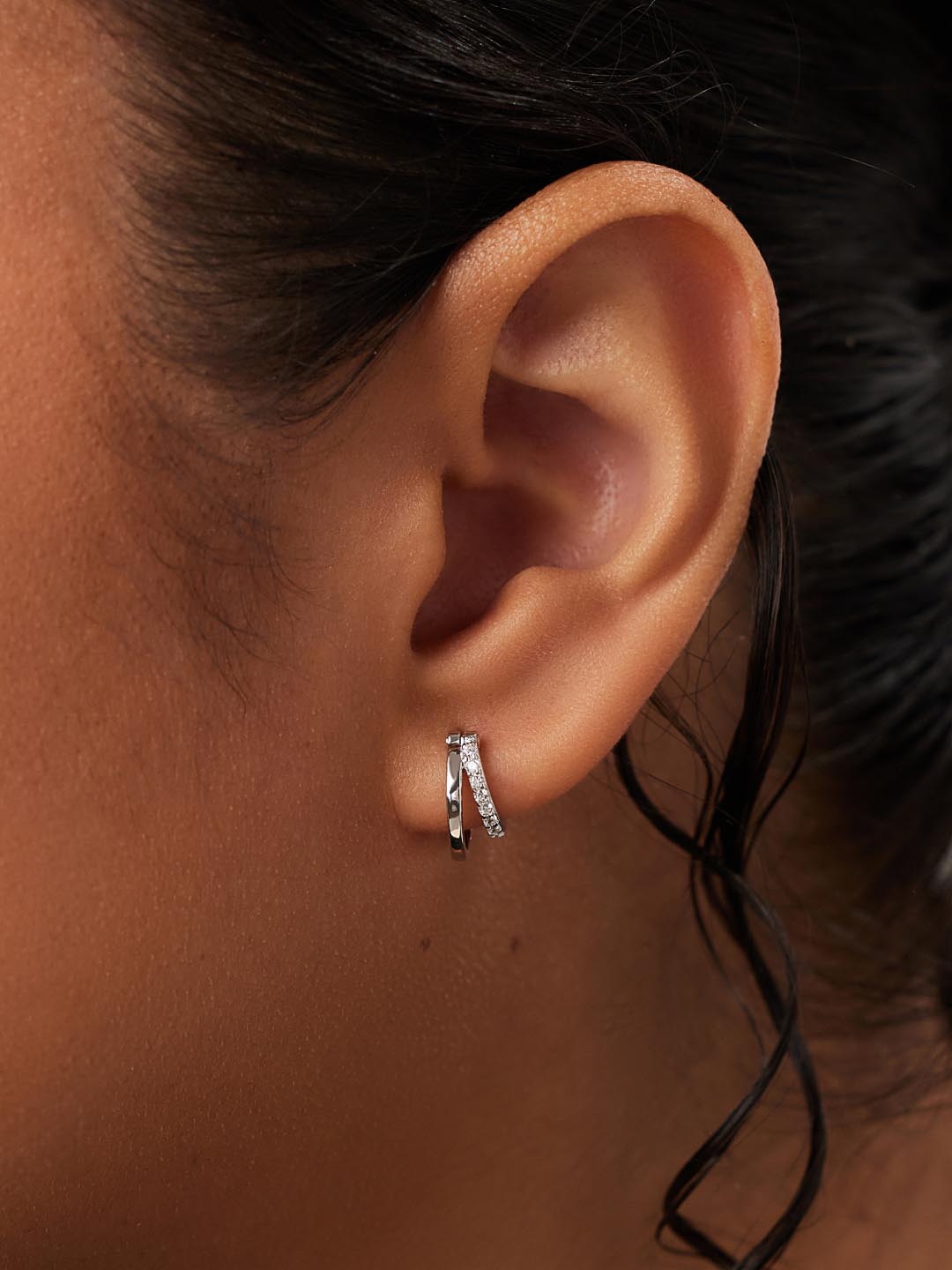 Double Hoop Earrings - Toda