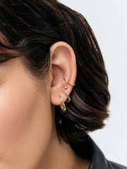 Gold Hoop Earrings - Rox Mini