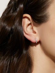 Huggie Hoop Earrings - Suzanne
