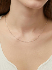 Gold Paperclip Chain Necklace - Gold Paperclip Necklace