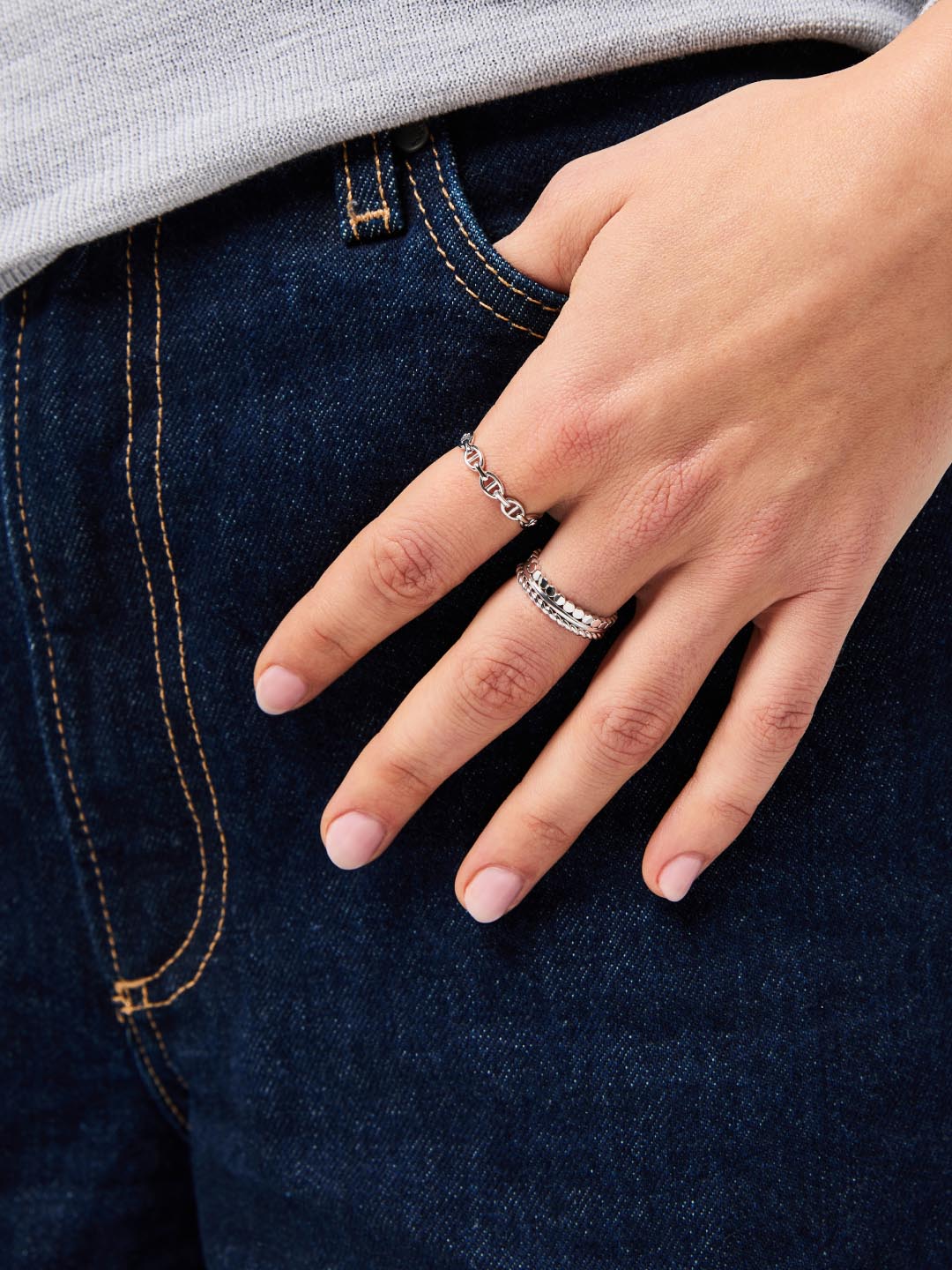 Gold Ring Set - Adrianna Set