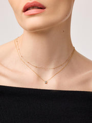 Diamond Necklace - Gold Diamond Necklace