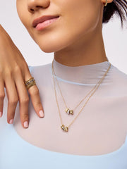 Solid White Gold - Galaxy Charm