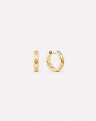 Gold Hoop Earrings - Walker Hoops