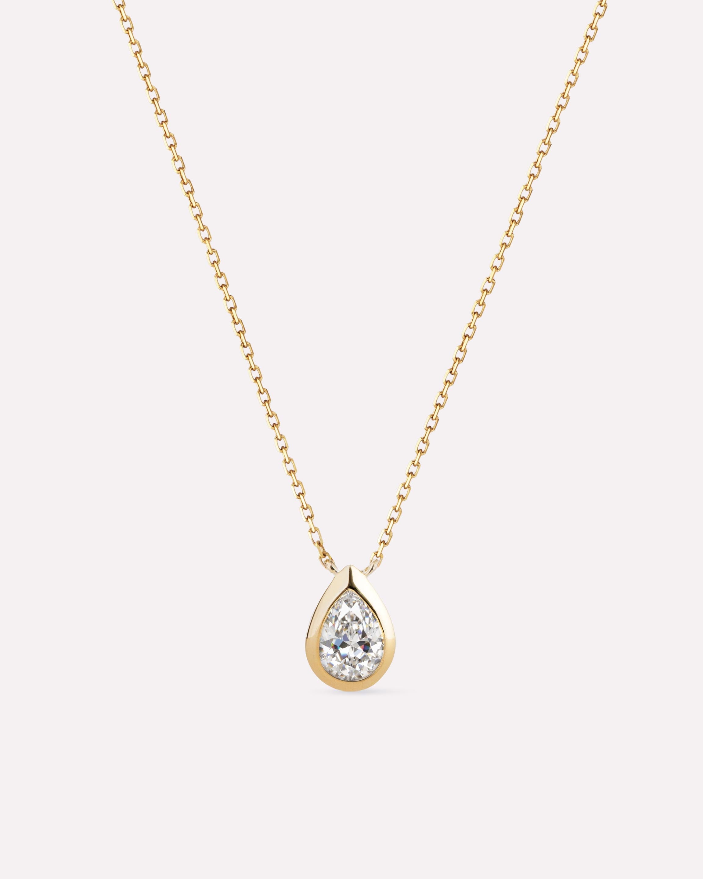 Gold Pendant Necklace - Lennox Pendant