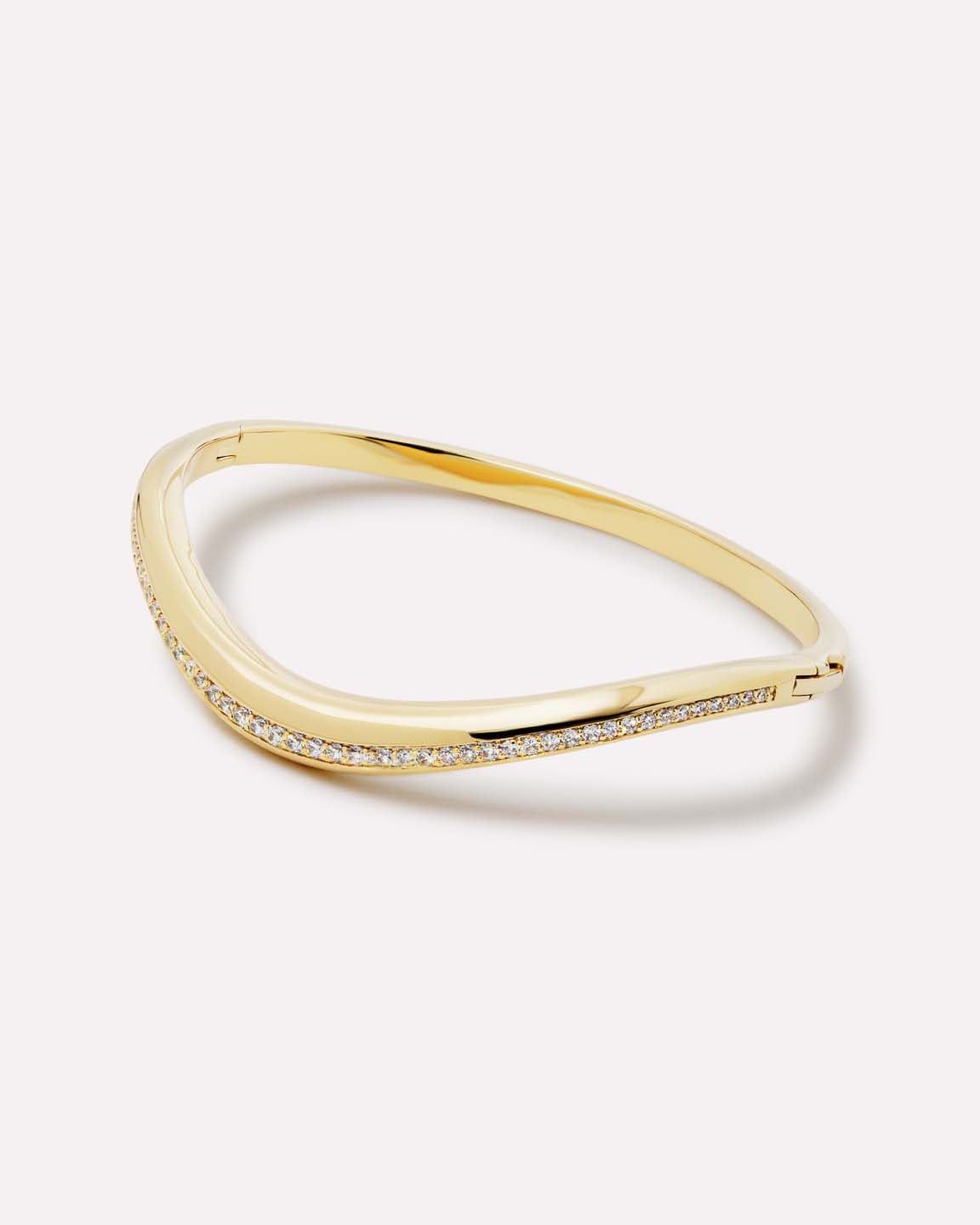 Bangle Bracelet - Talia Silver