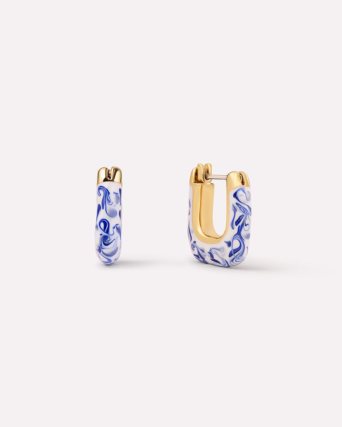 Chunky Gold Hoop Earrings - Colene
