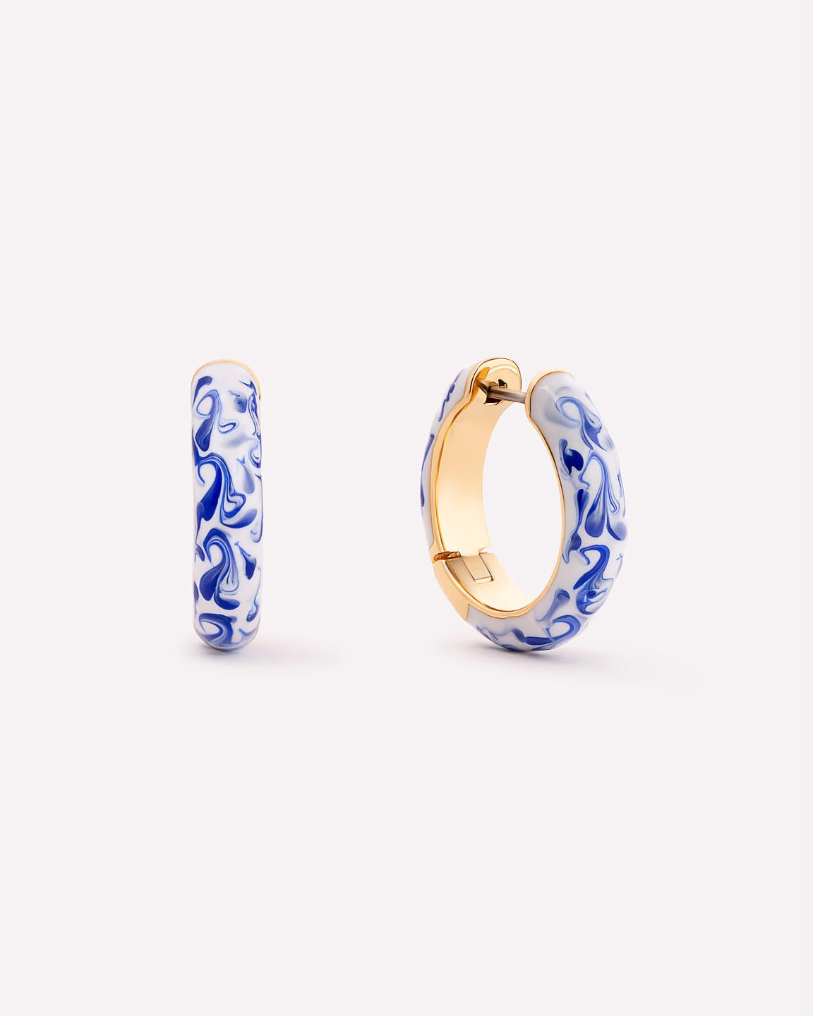Ana Luisa Giulia Hoop Earrings