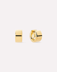 Gold Huggie Earrings - Eden Mini