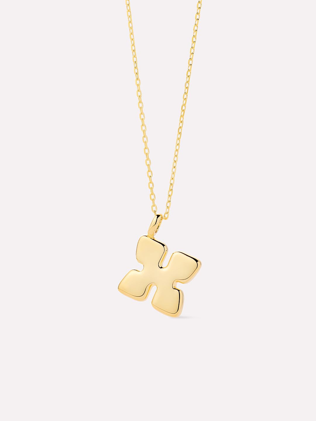 Gold Initial Necklace - Letter Necklace