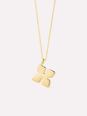 Gold Initial Necklace - Letter Necklace