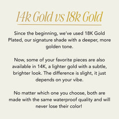 14K VS 18K