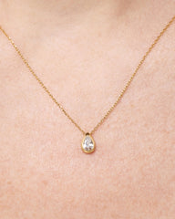 Gold Pendant Necklace - Lennox Pendant