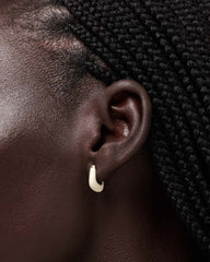 Chunky Gold Hoop Earrings - Colene