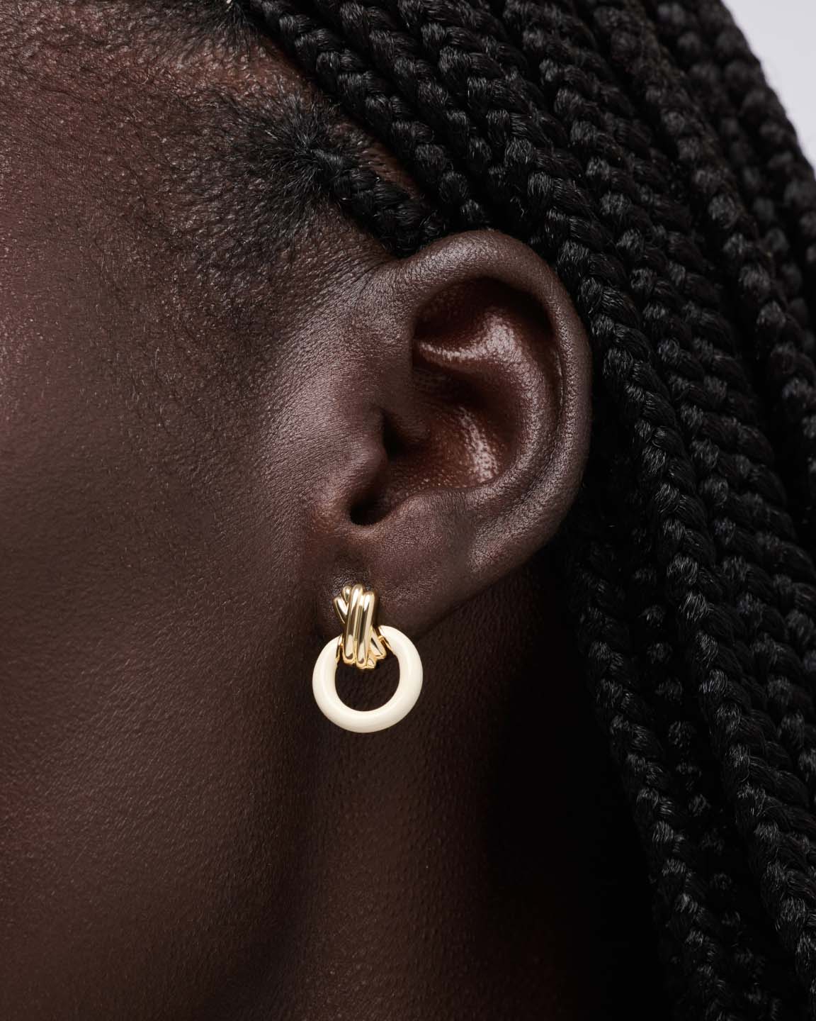 Gold Stud Earrings - Mini Remi Studs