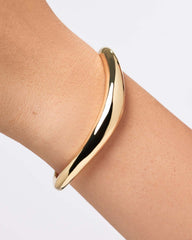 Bangle Bracelet - Talia Silver
