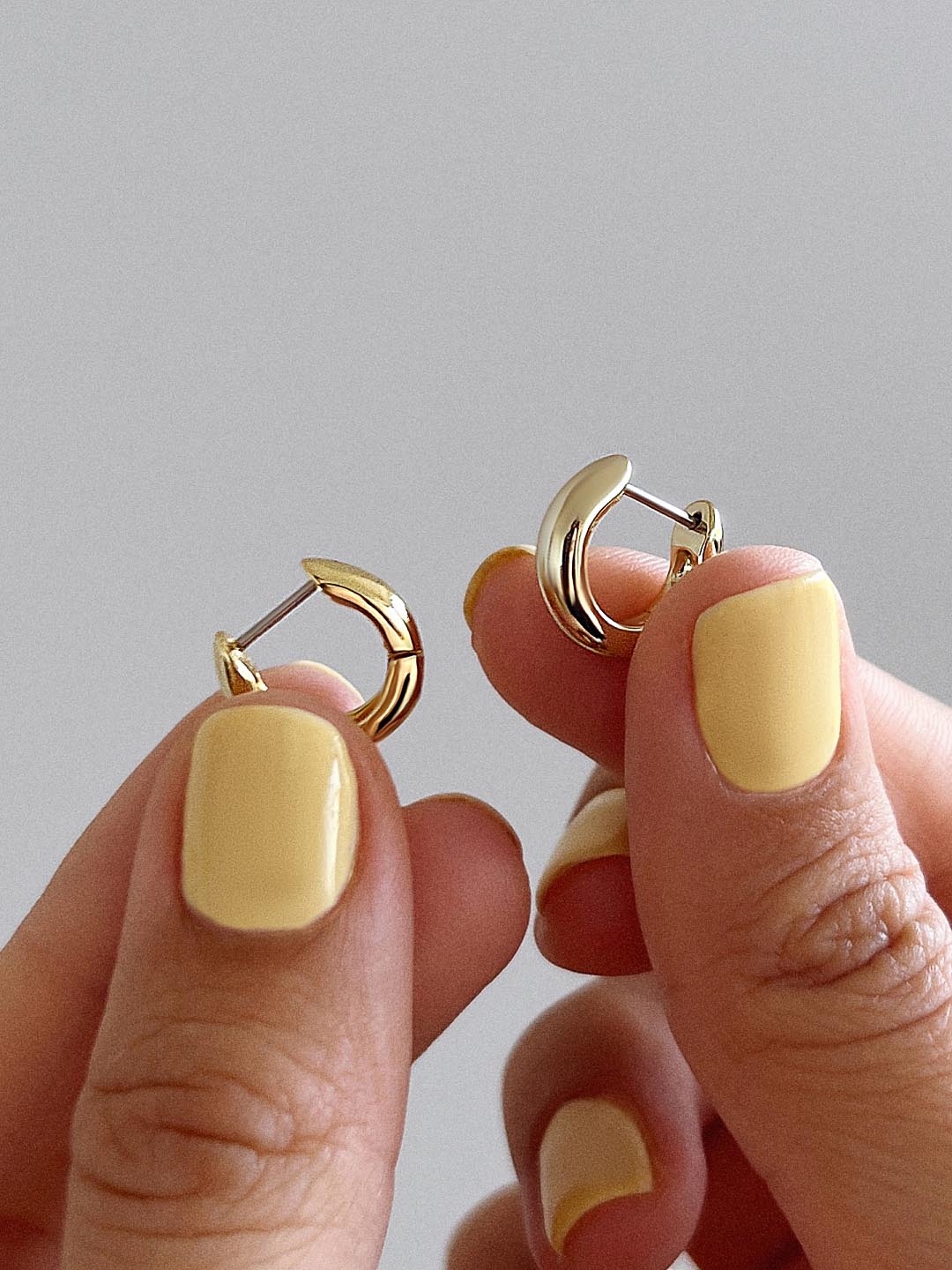 Ana Luisa Giulia Hoop Earrings