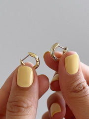 Ana Luisa Giulia Hoop Earrings