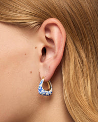 Chunky Gold Hoop Earrings - Colene