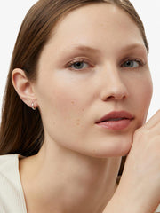 Gold Huggie Hoop Earrings - Gold Huggie Hoops