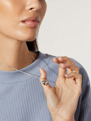 Gold Heart Necklace - Lev Small