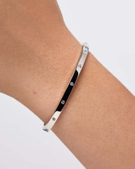 Gold Bangle Bracelet - Selena