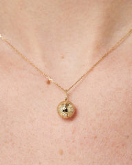 Solid Yellow Gold - Ballon d'Or Charm