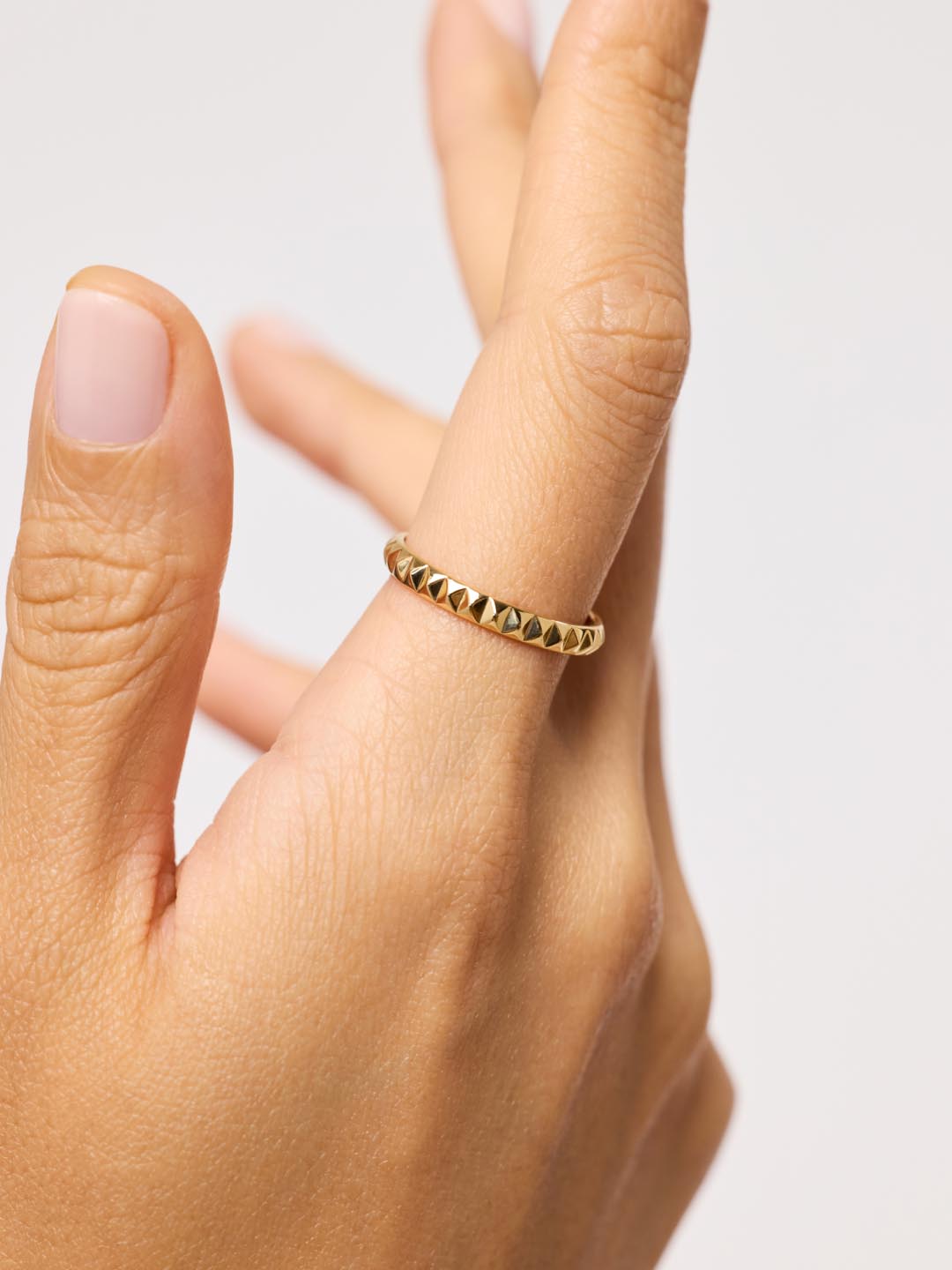 Solid Yellow Gold - Medium Equinox Ring