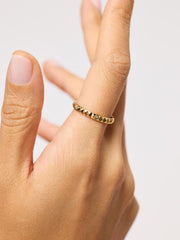 Solid Yellow Gold - Medium Equinox Ring