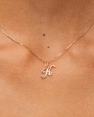 Letter Necklace - Gold Letter Necklace