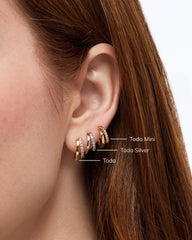 Double Hoop Earrings - Toda