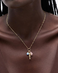 Charm Necklace - Flora Charm Necklace