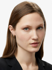 Double Hoop Earrings - Scarlett