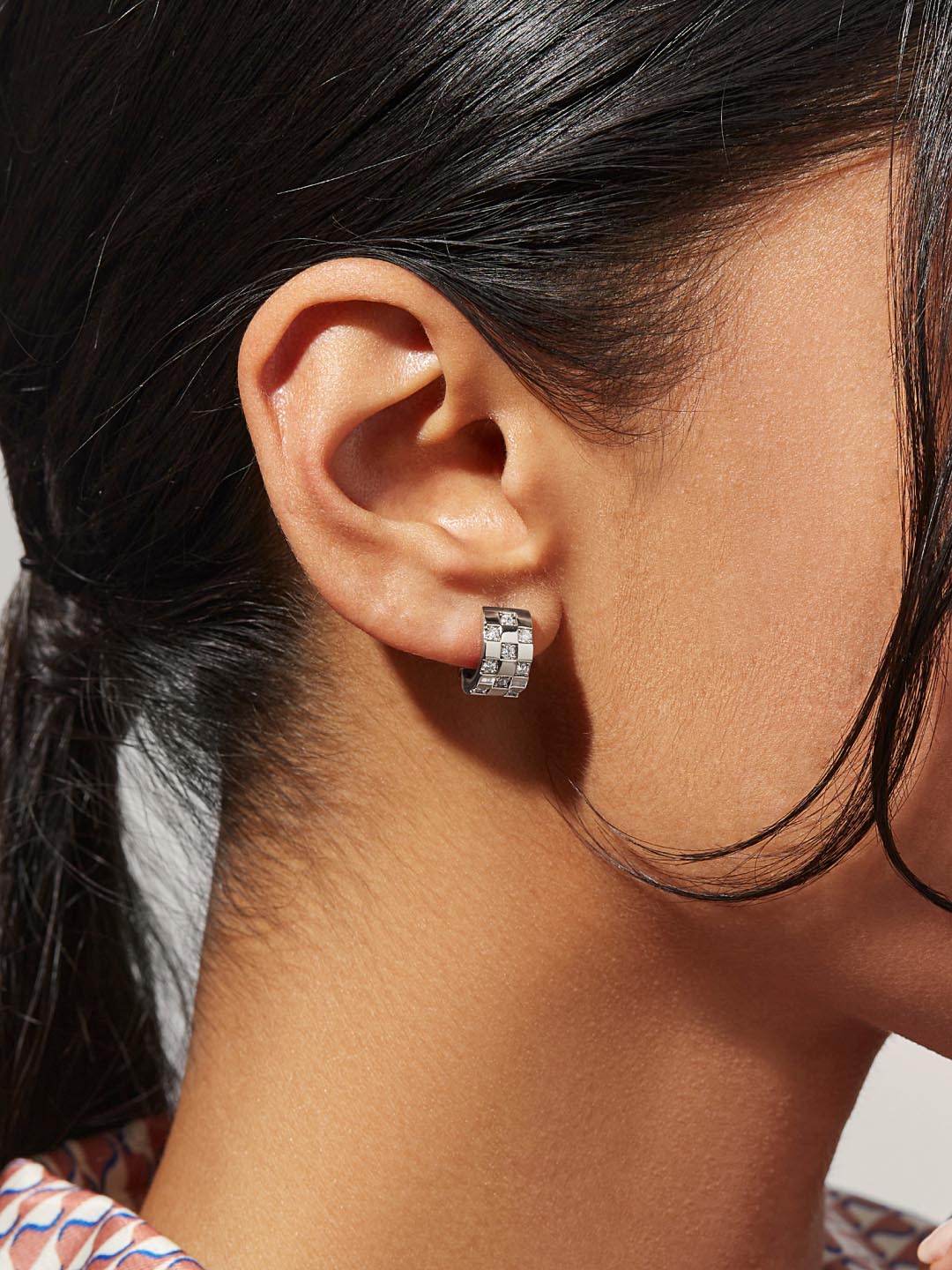 Gold Huggie Earrings - Eden Mini