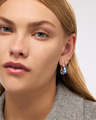 Chunky Gold Hoop Earrings - Colene