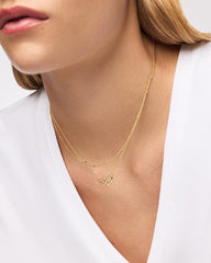 Gold Pendant Necklace - Juniper