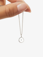 Diamond Necklace - Gold Floating Diamond Necklace