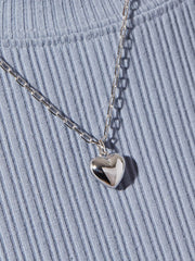 Gold Heart Necklace - Lev Small