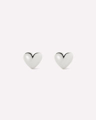 Rhodium Plated Silver Love Lev Heritage Stud Earrings For Women Ana Luisa Lev Studs Silver