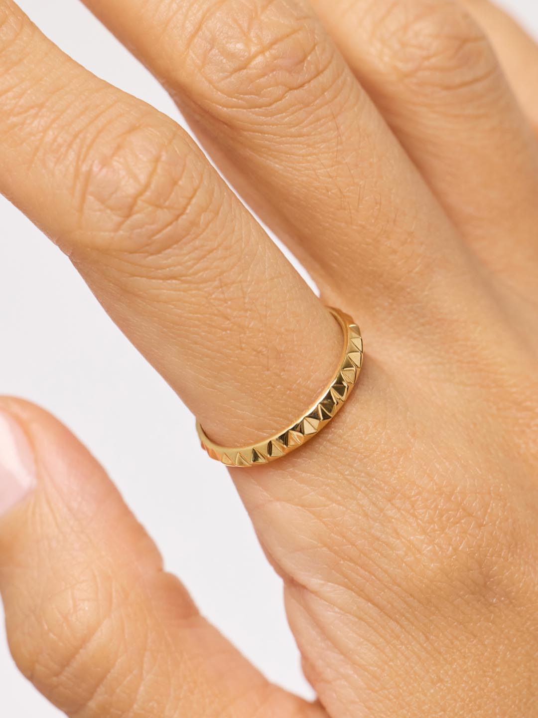 Solid Yellow Gold - Medium Equinox Ring